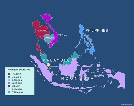Asia (7 areas)